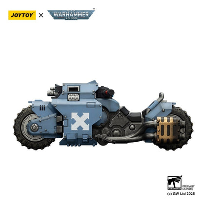 Warhammer 40,000 Raider-pattern Combat Bike Space Wolves with twin-linked bolt rifles 22 cm Image 1