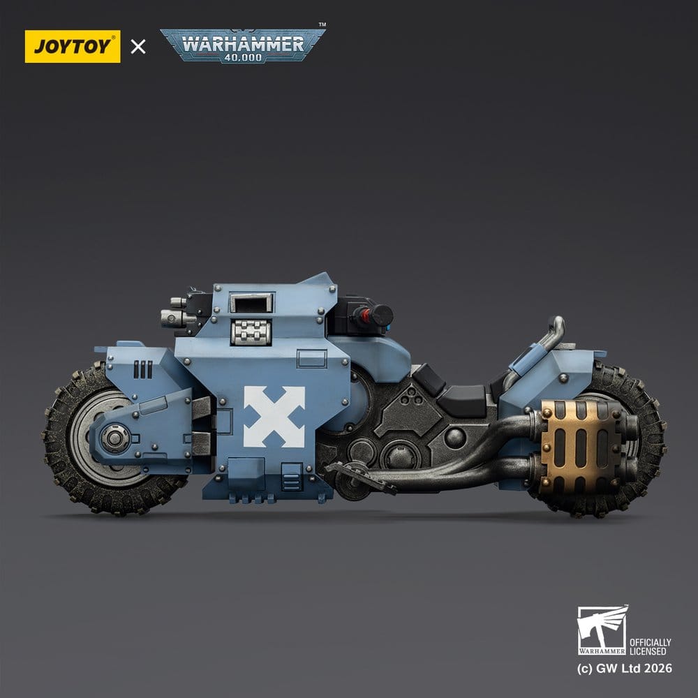 Warhammer 40,000 Raider-pattern Combat Bike Space Wolves with twin-linked bolt rifles 22 cm Image 4