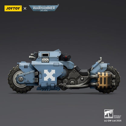 Warhammer 40,000 Raider-pattern Combat Bike Space Wolves with twin-linked bolt rifles 22 cm Image 4