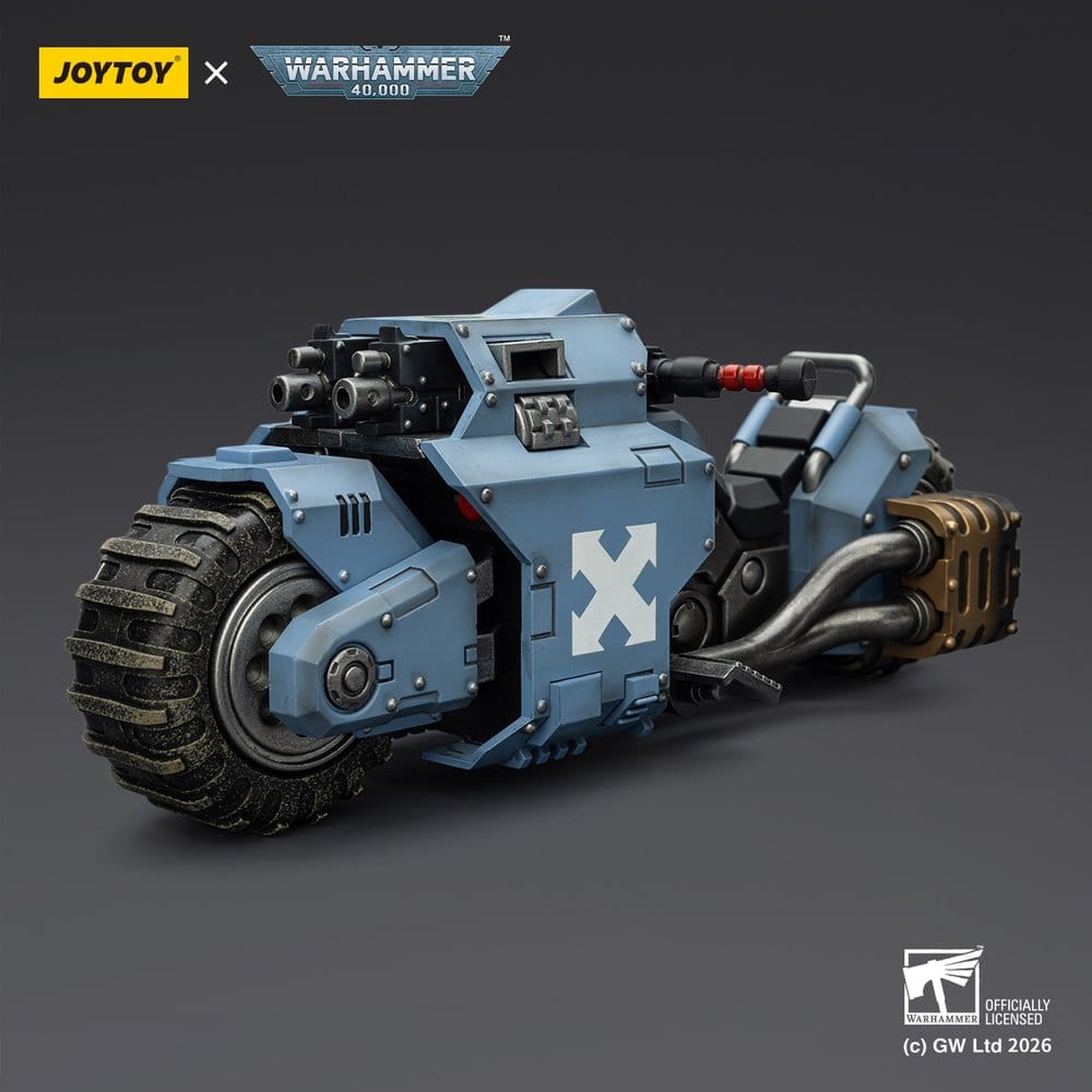 Warhammer 40,000 Raider-pattern Combat Bike Space Wolves with twin-linked bolt rifles 22 cm Image 5