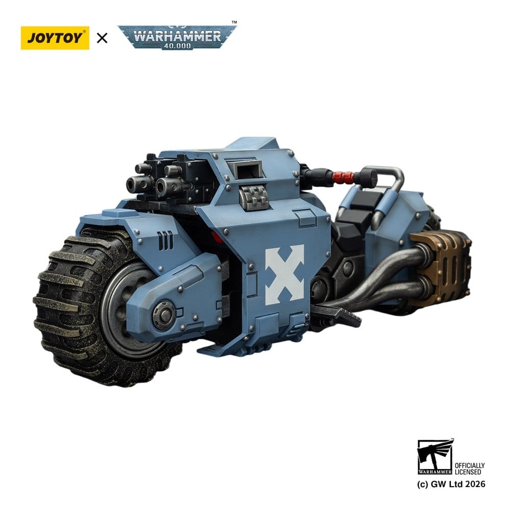 Warhammer 40,000 Raider-pattern Combat Bike Space Wolves with twin-linked bolt rifles 22 cm Image 9