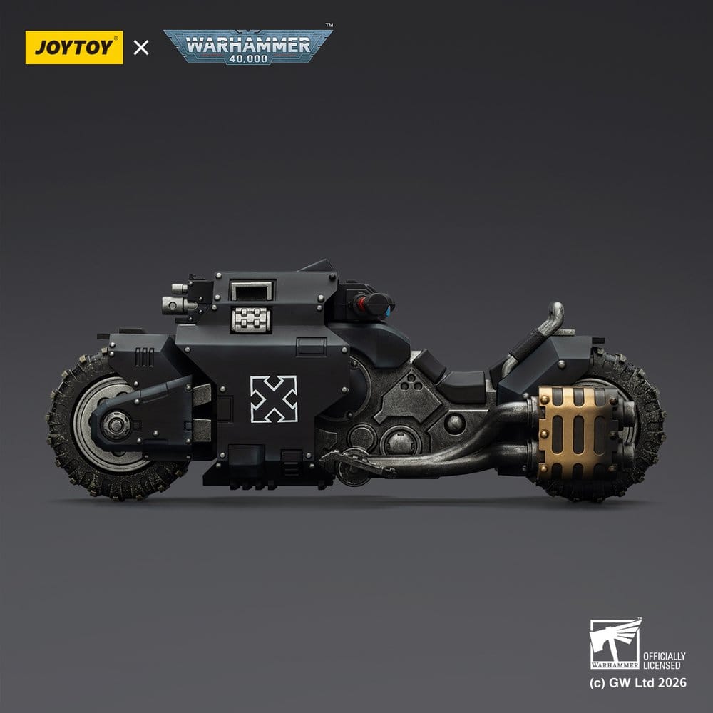 Warhammer 40,000 Raider-pattern Combat Bike Raven Guard with twin-linked bolt rifles 22 cm Image 4