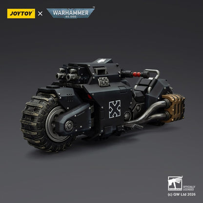 Warhammer 40,000 Raider-pattern Combat Bike Raven Guard with twin-linked bolt rifles 22 cm Image 5