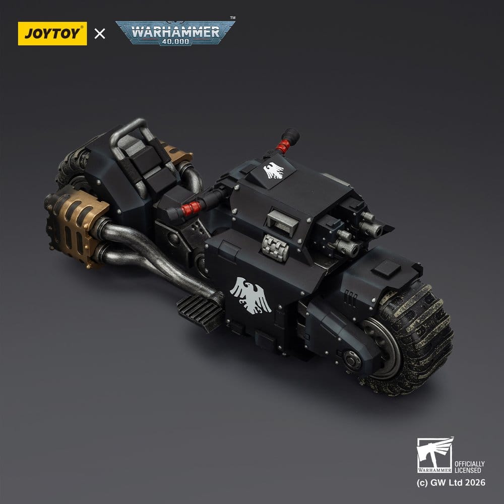 Warhammer 40,000 Raider-pattern Combat Bike Raven Guard with twin-linked bolt rifles 22 cm Image 6