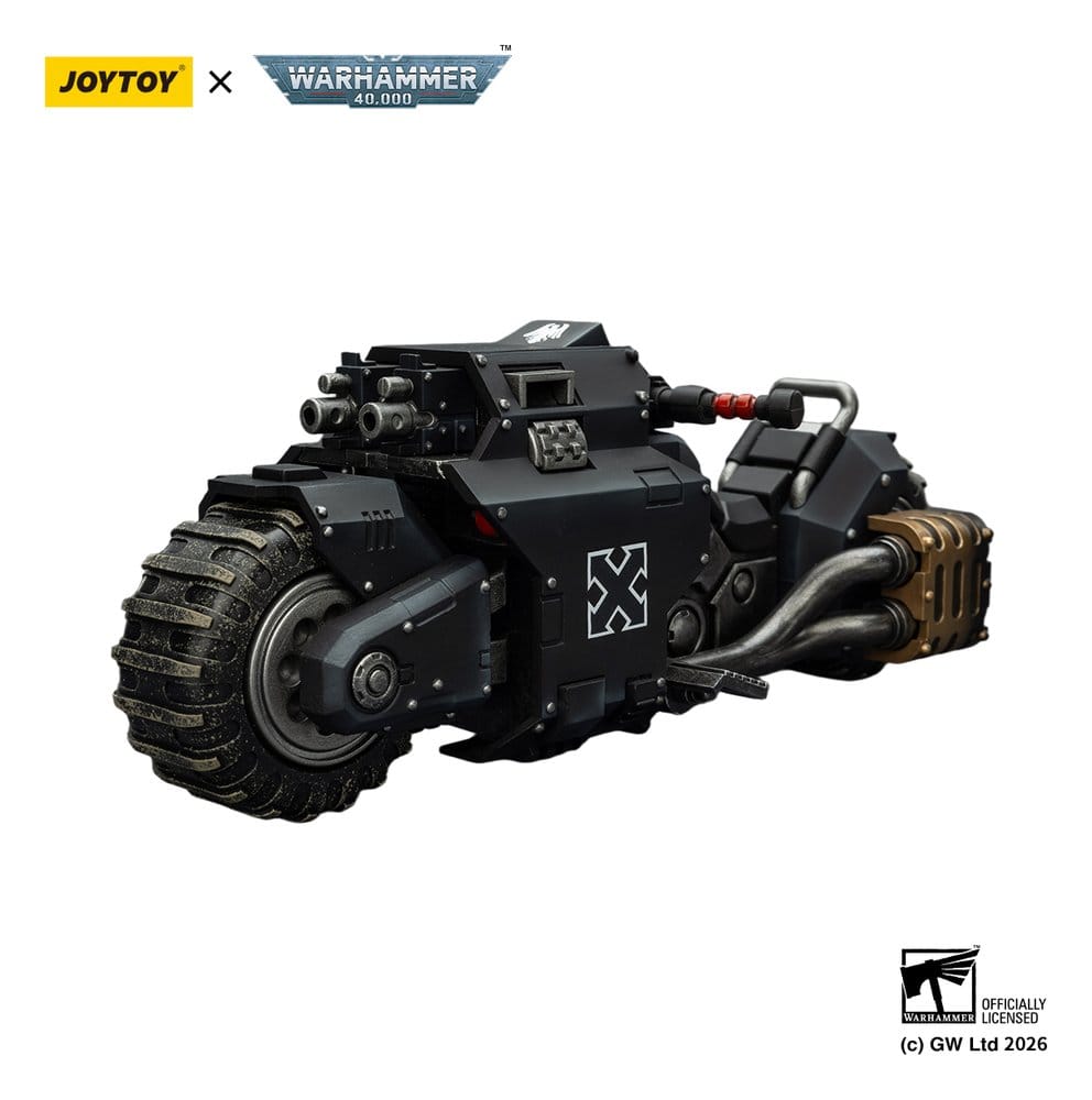 Warhammer 40,000 Raider-pattern Combat Bike Raven Guard with twin-linked bolt rifles 22 cm Image 9
