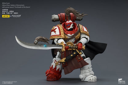 Warhammer The Horus Heresy Actionfigur White Scars Hibou Khan, Seeker of Atonement 12 cm Image 7