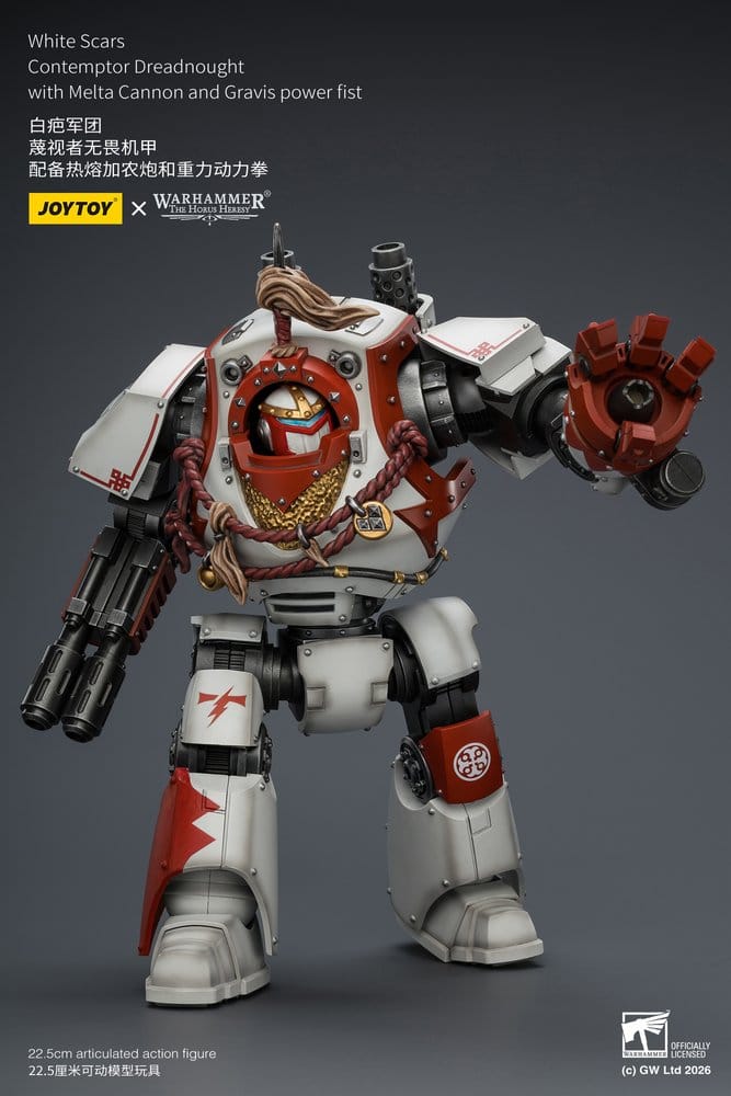 Warhammer The Horus Heresy Actionfigur White Scars Contemptor Dreadnought 23 cm Image 8