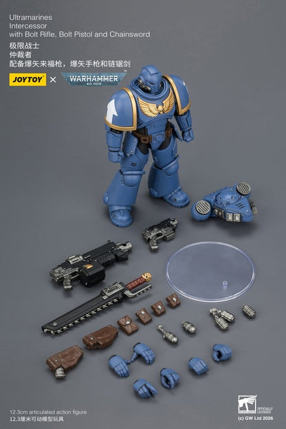 Warhammer 40,000 Actionfigur Ultramarines Intercessor 12 cm Image 8