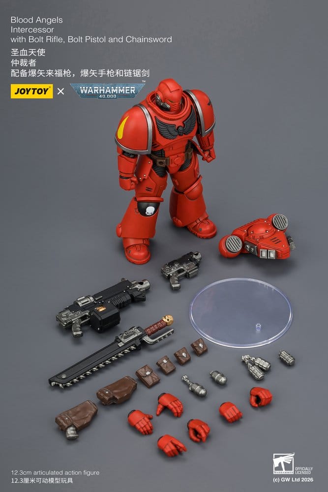 Warhammer 40,000 Actionfigur Blood Angels Intercessor 12 cm Image 8