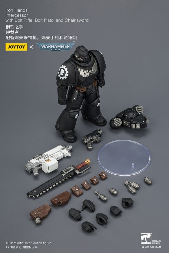 Warhammer 40,000 Actionfigur Iron Hands Intercessor 12 cm Image 9