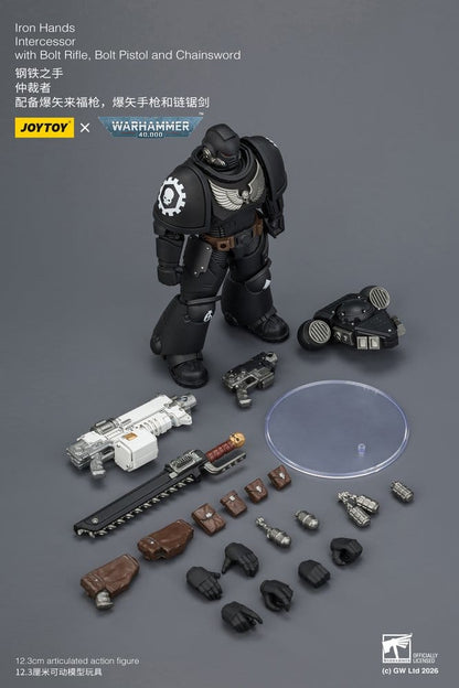 Warhammer 40,000 Actionfigur Iron Hands Intercessor 12 cm Image 9