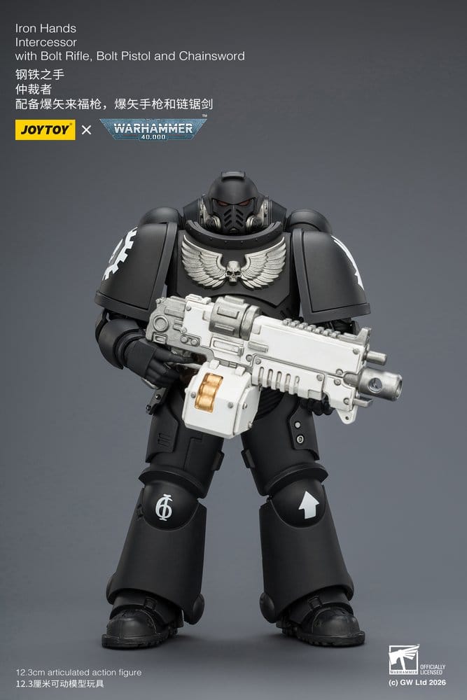 Warhammer 40,000 Actionfigur Iron Hands Intercessor 12 cm Image 11