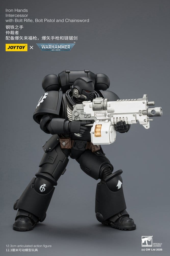 Warhammer 40,000 Actionfigur Iron Hands Intercessor 12 cm Image 14