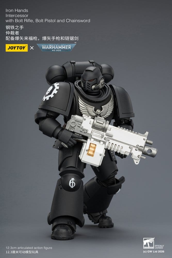 Warhammer 40,000 Actionfigur Iron Hands Intercessor 12 cm Image 15