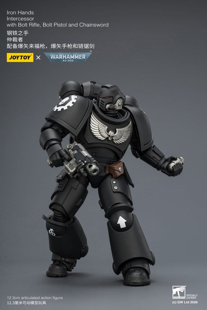 Warhammer 40,000 Actionfigur Iron Hands Intercessor 12 cm Image 16