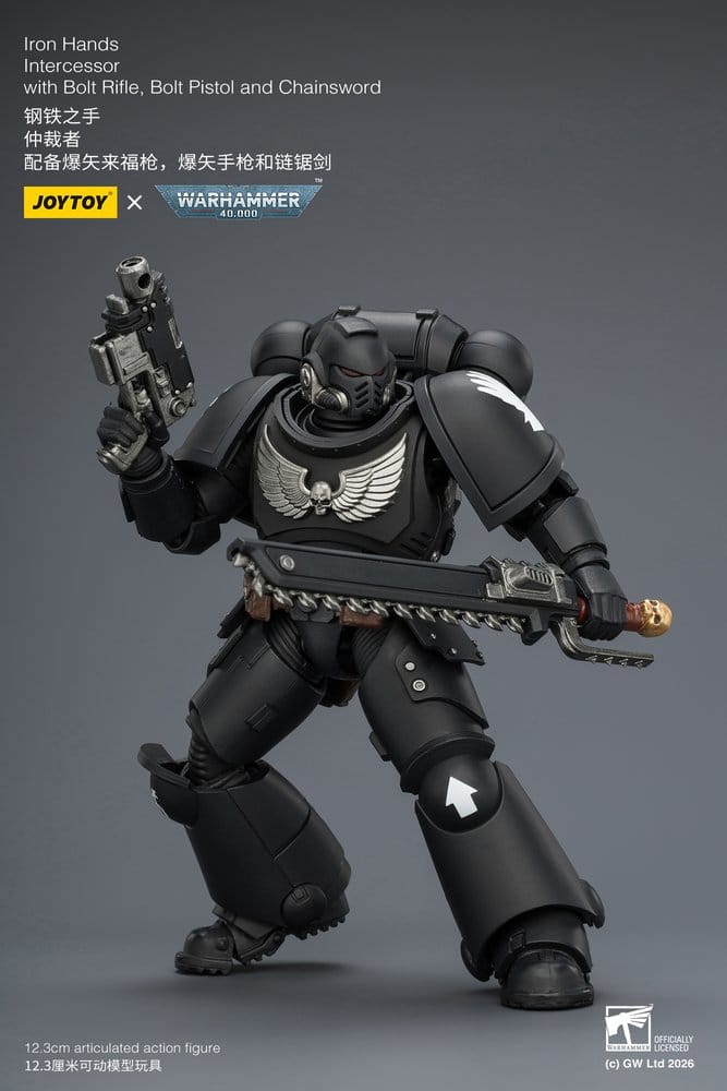 Warhammer 40,000 Actionfigur Iron Hands Intercessor 12 cm Image 17