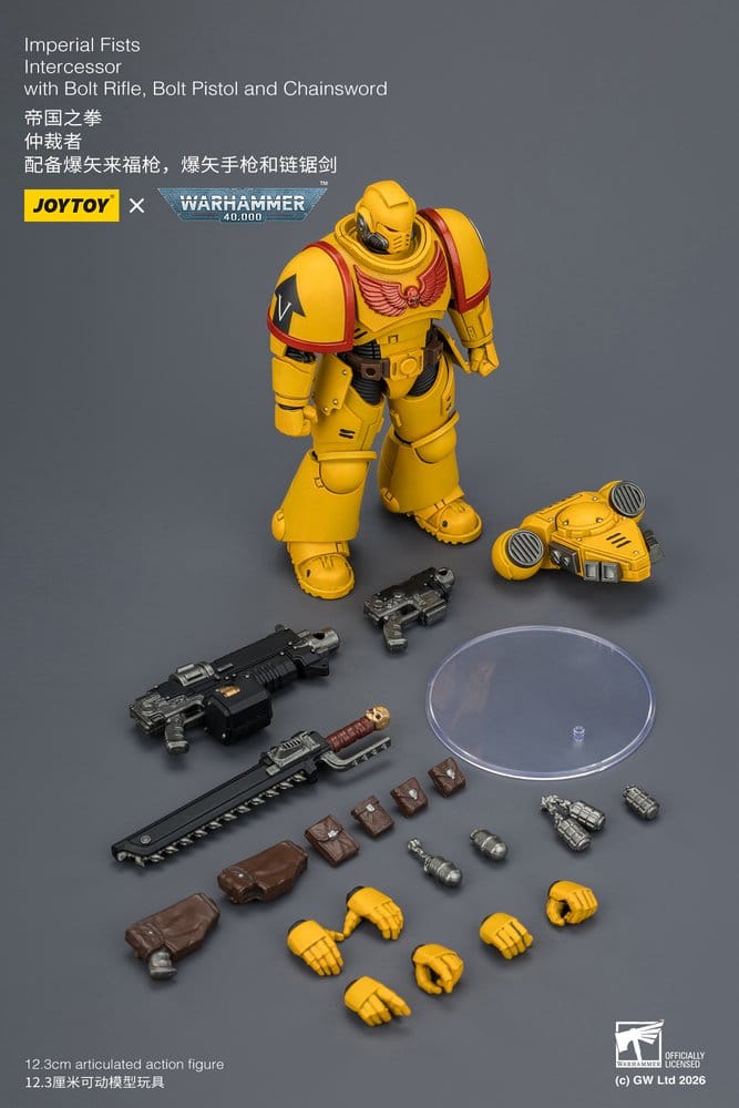 Warhammer 40,000 Actionfigur Imperial Fists Intercessor 12 cm Image 8
