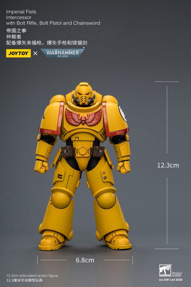 Warhammer 40,000 Actionfigur Imperial Fists Intercessor 12 cm Image 9