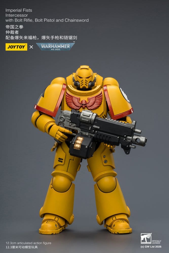 Warhammer 40,000 Actionfigur Imperial Fists Intercessor 12 cm Image 10