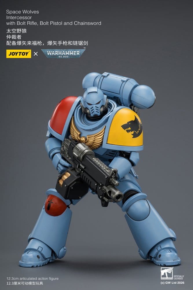 Warhammer 40,000 Actionfigur Space Wolves Intercessor 12 cm Image 14