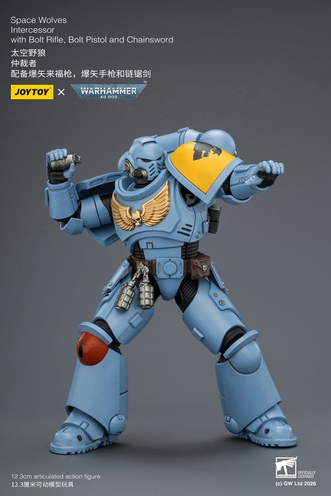 Warhammer 40,000 Actionfigur Space Wolves Intercessor 12 cm Image 17