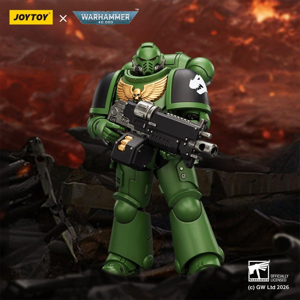 Warhammer 40,000 Actionfigur Salamanders Intercessor 12 cm Image 7