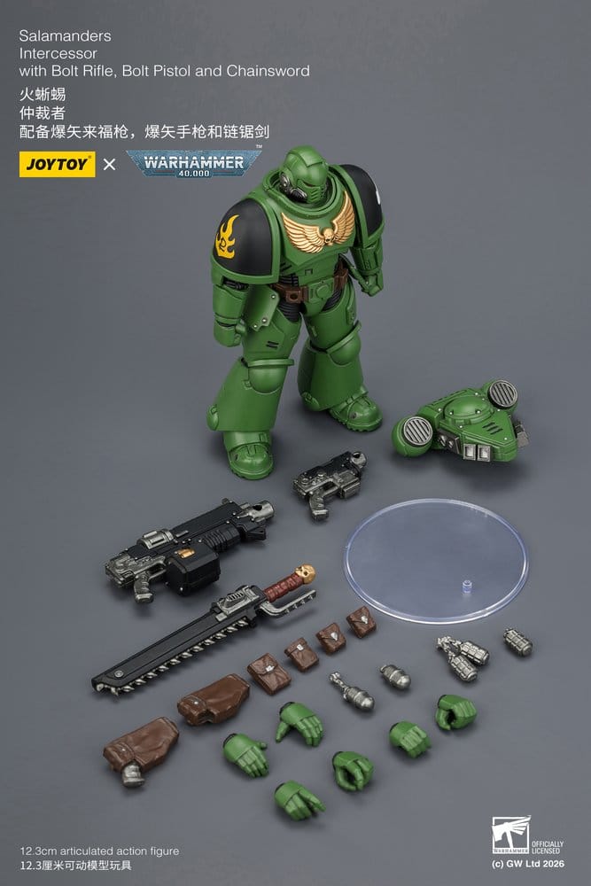 Warhammer 40,000 Actionfigur Salamanders Intercessor 12 cm Image 9
