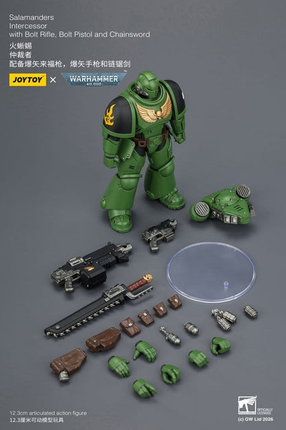 Warhammer 40,000 Actionfigur Salamanders Intercessor 12 cm Image 9