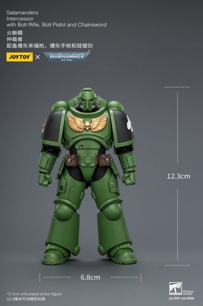 Warhammer 40,000 Actionfigur Salamanders Intercessor 12 cm Image 10