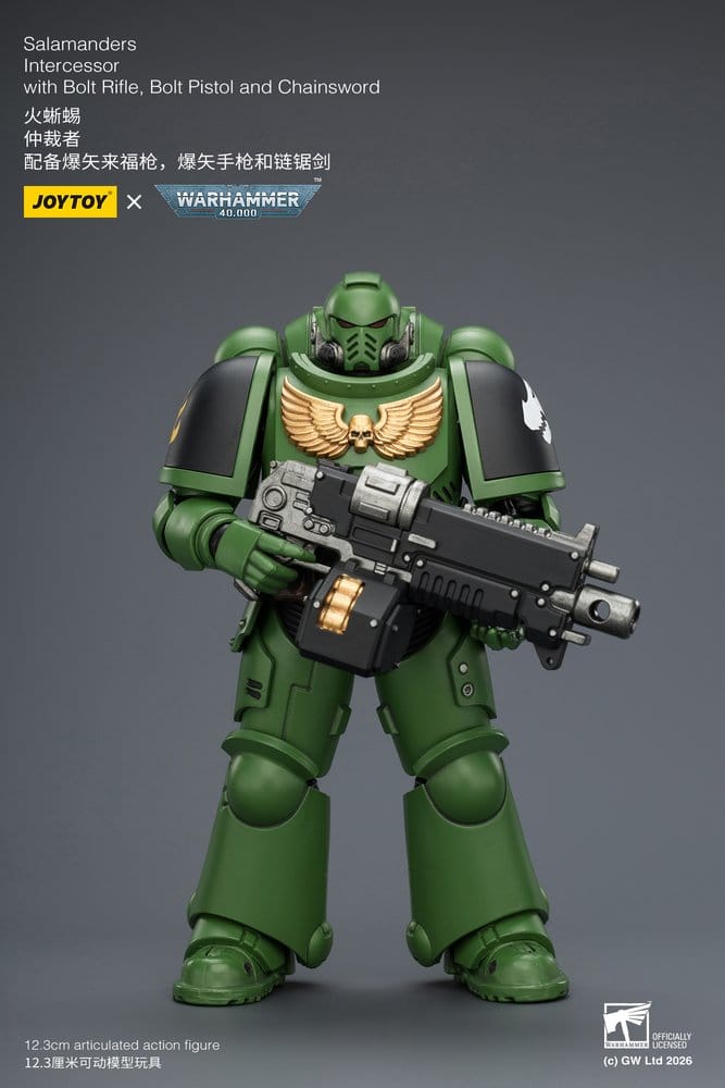 Warhammer 40,000 Actionfigur Salamanders Intercessor 12 cm Image 11