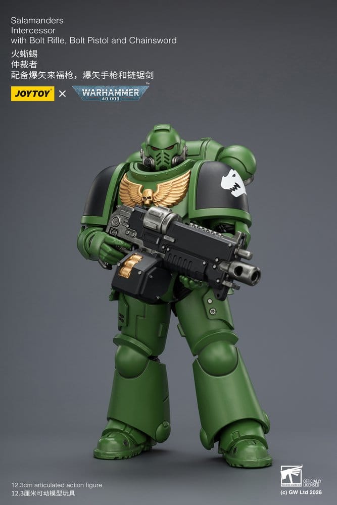 Warhammer 40,000 Actionfigur Salamanders Intercessor 12 cm Image 12
