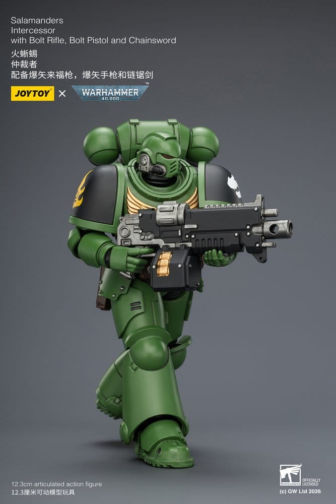 Warhammer 40,000 Actionfigur Salamanders Intercessor 12 cm Image 14