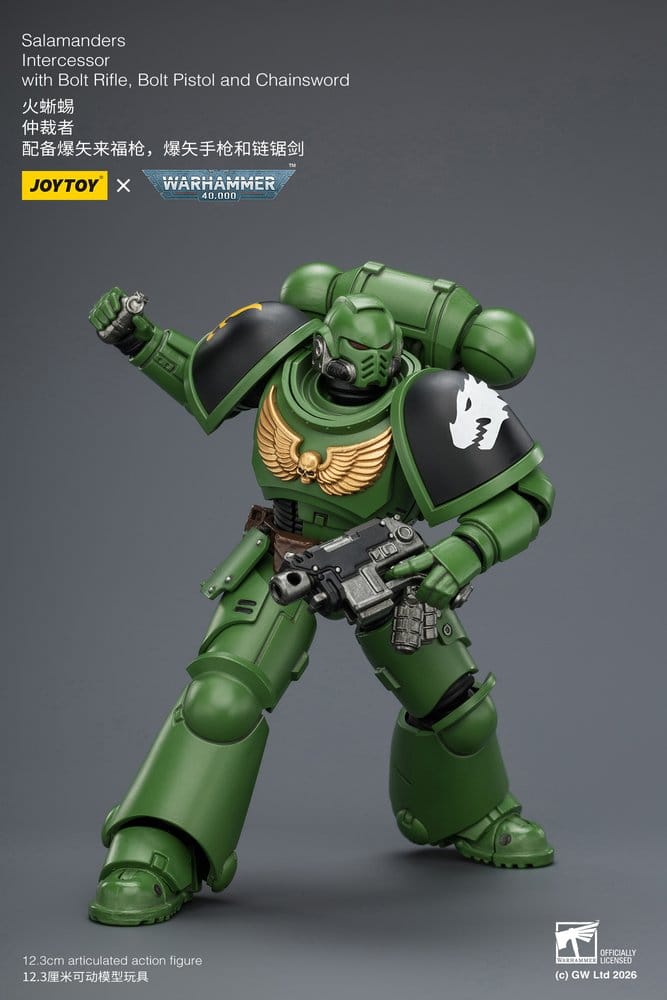 Warhammer 40,000 Actionfigur Salamanders Intercessor 12 cm Image 17