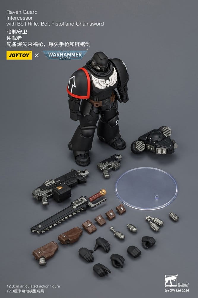 Warhammer 40,000 Actionfigur Raven Guard Intercessor 12 cm Image 9