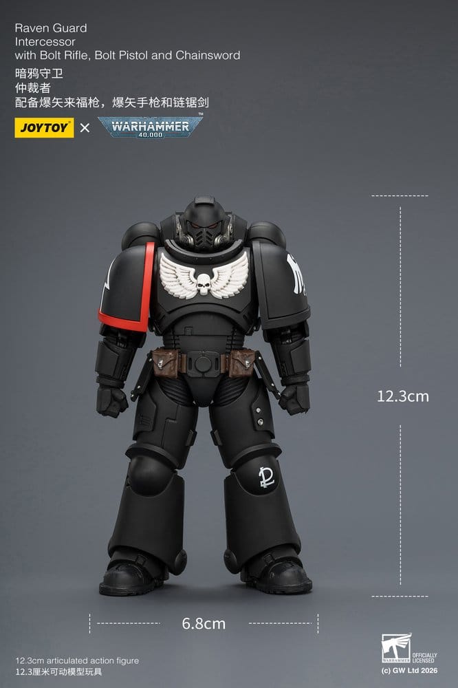 Warhammer 40,000 Actionfigur Raven Guard Intercessor 12 cm Image 10