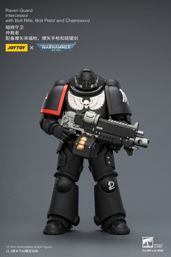 Warhammer 40,000 Actionfigur Raven Guard Intercessor 12 cm Image 11