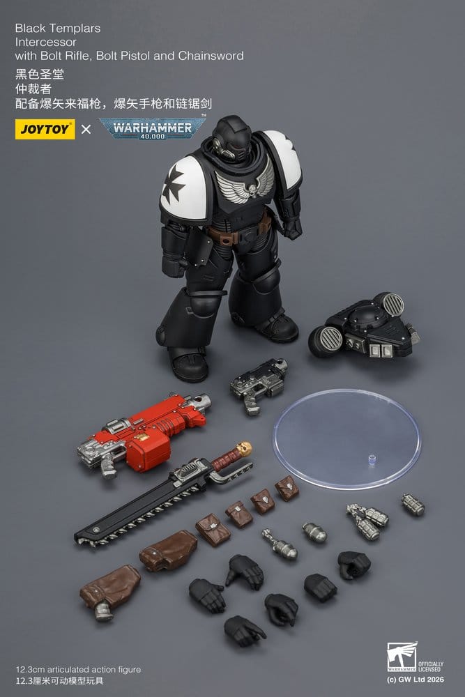 Warhammer 40,000 Actionfigur Black Templars Intercessor 12 cm Image 9