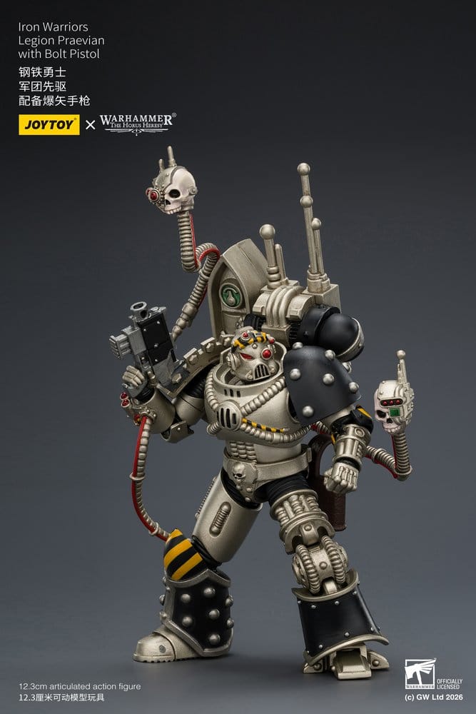 Warhammer The Horus Heresy Actionfigur Iron Warriors Legion Praevian 12 cm Image 8