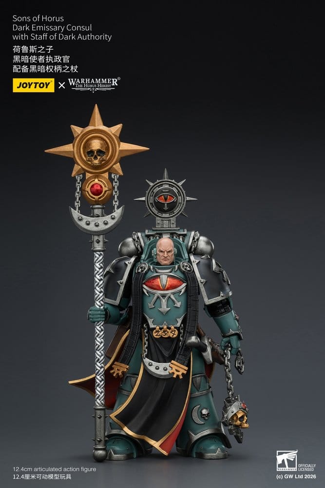 Warhammer The Horus Heresy Actionfigur Sons of Horus Dark Emissary Consul 12 cm Image 2