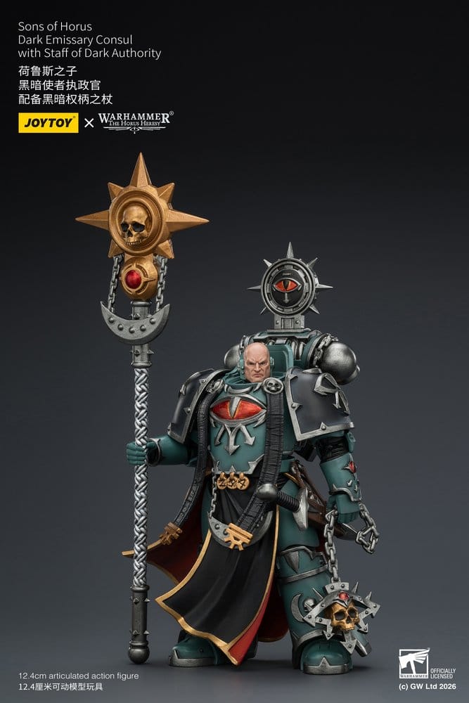 Warhammer The Horus Heresy Actionfigur Sons of Horus Dark Emissary Consul 12 cm Image 3