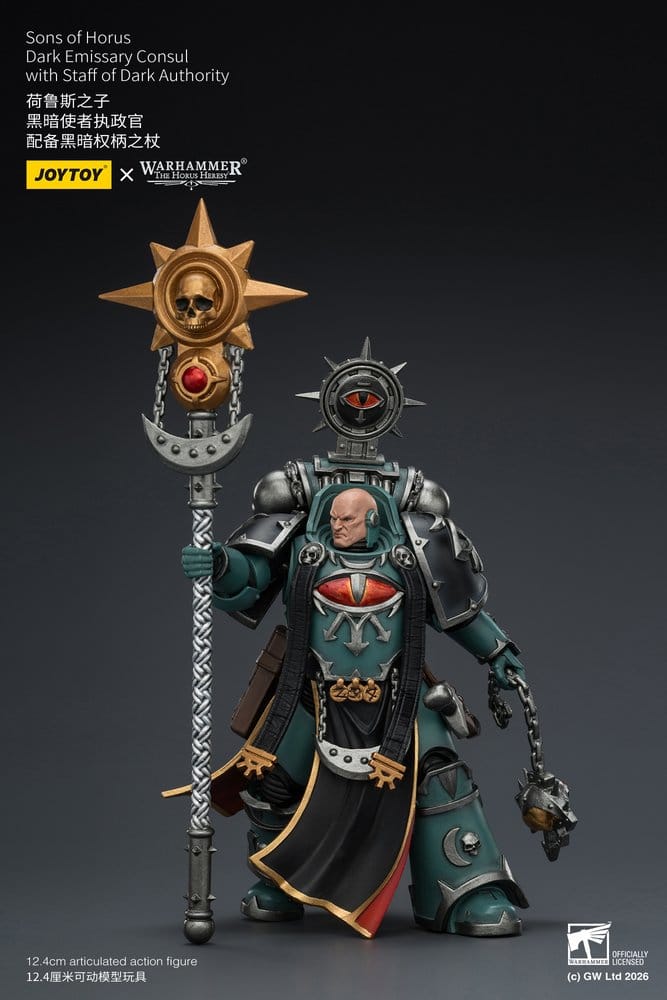Warhammer The Horus Heresy Actionfigur Sons of Horus Dark Emissary Consul 12 cm Image 5