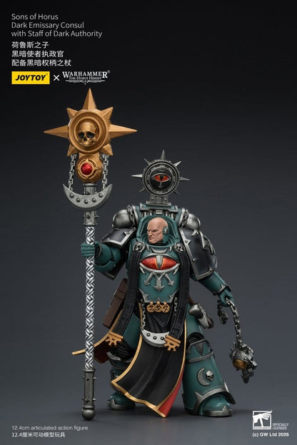 Warhammer The Horus Heresy Actionfigur Sons of Horus Dark Emissary Consul 12 cm Image 5