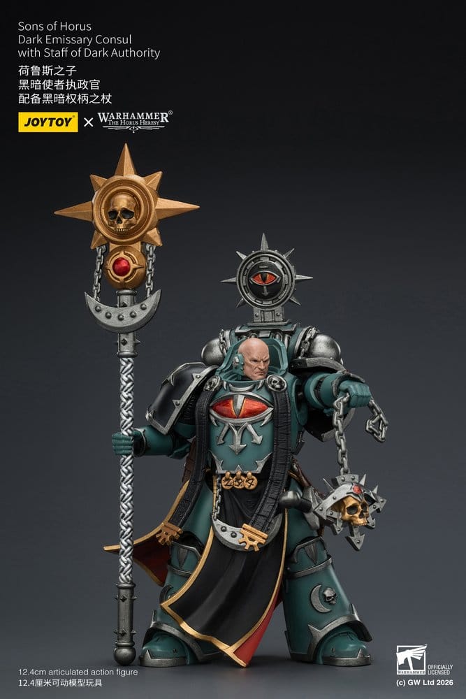 Warhammer The Horus Heresy Actionfigur Sons of Horus Dark Emissary Consul 12 cm Image 6