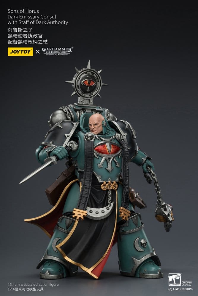 Warhammer The Horus Heresy Actionfigur Sons of Horus Dark Emissary Consul 12 cm Image 7