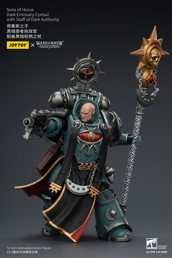 Warhammer The Horus Heresy Actionfigur Sons of Horus Dark Emissary Consul 12 cm Image 8