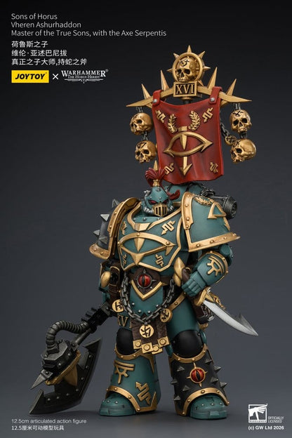 Warhammer The Horus Heresy Actionfigur Sons of Horus Vheren Ashurhaddon Master of the True Sons 13 cm Image 4