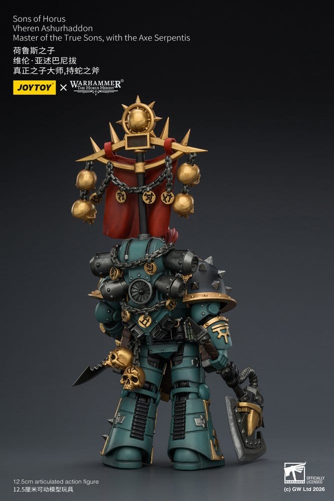 Warhammer The Horus Heresy Actionfigur Sons of Horus Vheren Ashurhaddon Master of the True Sons 13 cm Image 5