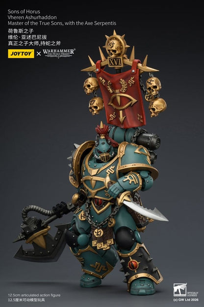 Warhammer The Horus Heresy Actionfigur Sons of Horus Vheren Ashurhaddon Master of the True Sons 13 cm Image 6
