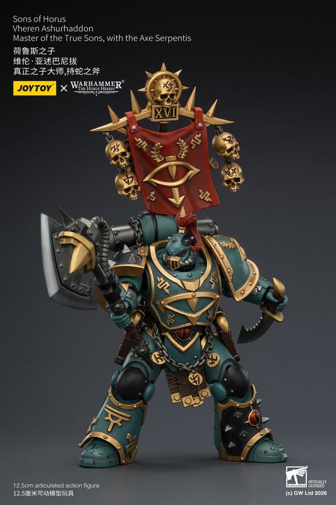 Warhammer The Horus Heresy Actionfigur Sons of Horus Vheren Ashurhaddon Master of the True Sons 13 cm Image 7
