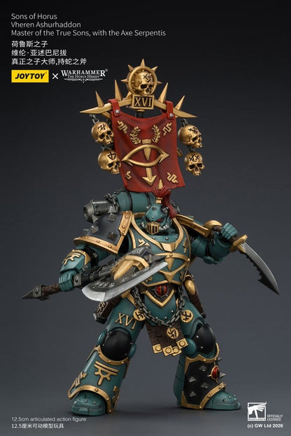 Warhammer The Horus Heresy Actionfigur Sons of Horus Vheren Ashurhaddon Master of the True Sons 13 cm Image 8
